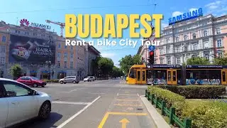 Budapest Hungary 🇭🇺 4K - Bike the Streets