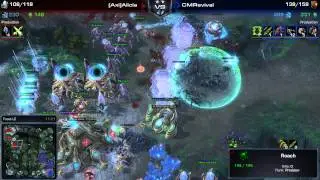 SC2 - Daily Masters - PvZ - Alicia vs Revival