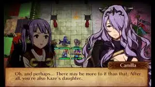 Fire Emblem Fates - Midori & Camilla conversation - Hoshidan Festival of Bonds DLC