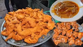 Must Try Food | Old Aligarh Street Food | Shadiyon Wala Fry Chicken, Qorma | Aligarh Street Food