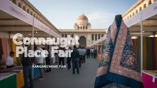Walktour of karigari msme fair 2025 at Connaught place