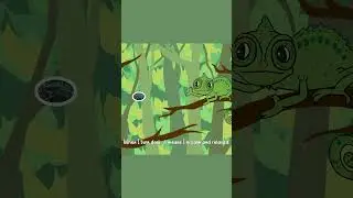 Let's know the animal | Chameleon Facts for Kids | Fun Learning Video | Tinytales Animated #shorts