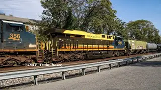 Part 1 of chasing trains throughout the DMV!! ( Heritage units + More! )