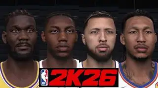 NBA 2K26 - ALL NEW FACE SCANS in PATCH 5.0 (Season 5)