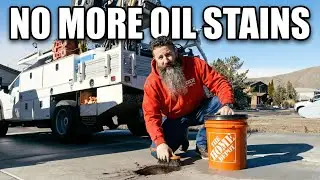 How to Remove Oil Stains from Concrete (The Right Way)
