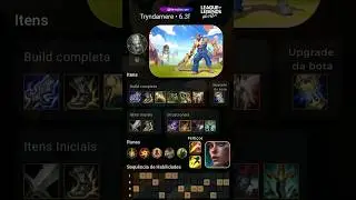 Build Tryndamere 6.3f #wildriftbr #shorts #leagueoflegends