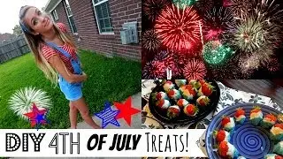 DIY Fourth of July Festive & Fun Treats!  ☼