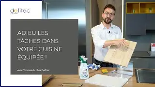 Nettoyer les tâches sur vos portes de cuisine équipée