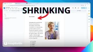 How to Reduce Header Size in Google Docs