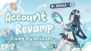 Building Support Characters ⟡˖ 🐨 | Account Revamp ep. 2 | Genshin Impact