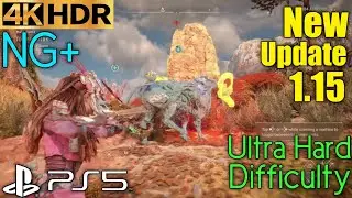 Charger Machine Horizon Forbidden West Update 1.15 NG+ Ultra Hard Gameplay Walkthrough PS5 4K 60FPS