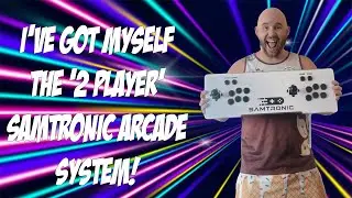 The TWO player SAMTRONIC Arcade machine is here.... and its EPIC!