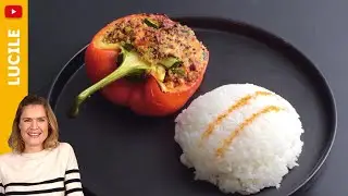 Poivrons farcis au quinoa, courgette et chèvre avec @Lucilewoodward | Lidl Cuisine