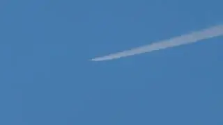 Probably BA 767 GBZHC Heathrow 2 Stockholm seen  Burwell fen Cambs UK 10Jan16 157p