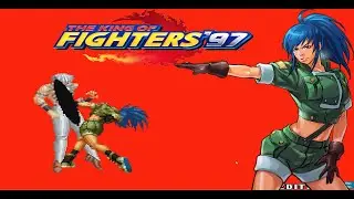 Fantastic Girls Team | Blue Mary vs Leona vs Mai Shiranui | KOF &rsquo;97 Longplay 💙 レオナ 舞