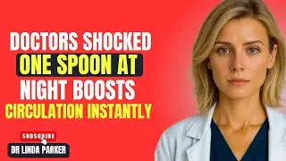 DOCTOR SHOCKED ONE SPOON AT NIGHT BOOSTS CIRCULATION INSTANTLY | DR LINDA PARKER