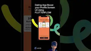 Dating App Clone Boost Your Profile Screen UI in FlutterFlow | FlutterFlow Tutorial For Beginners