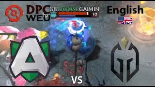 Alliance vs Gaimin Gladiators  (game 1) BO2 | DPC WEU | Summer Tour 2022