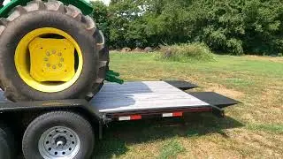New Equipment Trailer | Delta | Gooseneck |Tilt #deltatrailers #johndeere 