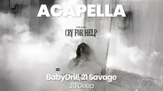 HQ ACAPELLA : 30 Deep - BabyDrill, 21 Savage (76 BPM, key A minor)
