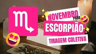Escorpião ♏️ Tem alguém indo em sua direção ❤️Saiba o que a Cigana revelou para seu mês de Novembro💌