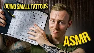 ASMR | Whispered Ink Relaxing Tattoo Studio Roleplay