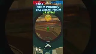 R6 | Crazy Angle To Stop Basement PUSH On BORDER