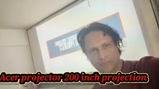 Acer 200 inch projection