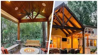 75 Mid-sized Stamped Concrete Patio Design Ideas You'll Love 🔴