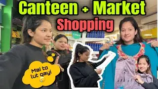 मायके आते ही मेरा बहुत खर्चा हो जाता है😂🤑 || आर्मी कैंटीन से लाये इतना सारा सामान 😱|| 