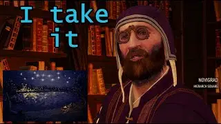 Yaromir Will give a hint to Geralt about seling the Van Rogh  painting- Avid Collector