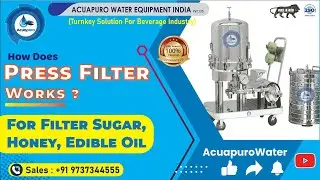 Sugar Press Filter | How does a Filter Press Work? | Filter Press Working | Filter Press Application
