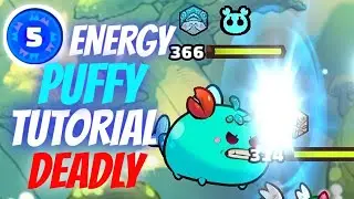 Gain 5 Energies in ONE Turn in Axie Origin Using Puffy | 5 Energy Puffy should be Buffed