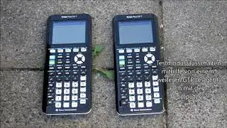 Testmodus on/off beim GTR TI-84 Plus CE-T (subtitles)