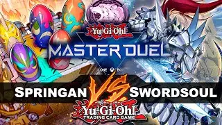 Master Duel S19: Springans Vs Swordsoul | Springans wonbo combo, les gooo
