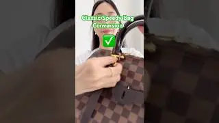 Classic LV Speedy Bag to Shoulder Speedy B