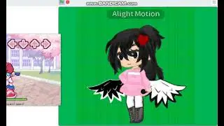 Test animation FNF with my gacha character with scratch :)