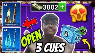 FINALLY ARCHON CUE MILGAYI OPEN 100+ LEGENDARY BOXES!!! IN 8 BALL POOL EP:210