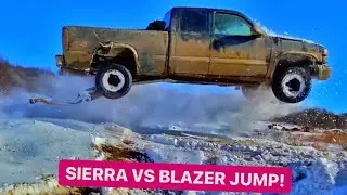 Sierra vs Blazer: The Insane 4x4 Jumping Showdown!