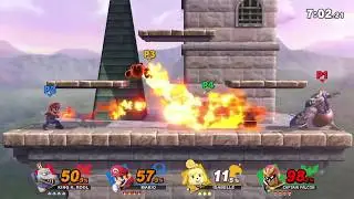 Super Smash Bros. Ultimate - Local Matches - 4 Player Battle