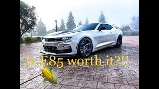 Is E85 worth it? 91 octane gas vs E85 on a camaro ss 1LE