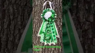 Mini-mini homecoming mum. Tutorial for this today!! #shorts