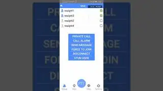 How  to operate realptt android app