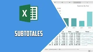 Excel 2016 &ndash; Subtotales - Video 66