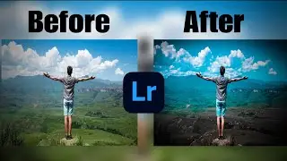 Dark Blue & Teal Sky Tone Lightroom Editing | Free Preset Download