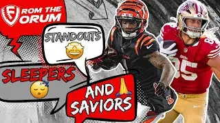 Standouts, Sleepers & Saviors - 🏈 Fantasy Football Q&A 