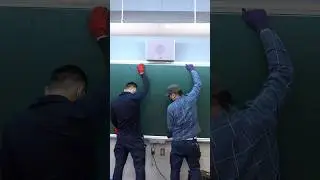 Процесс изготовления школьных досок в Японии