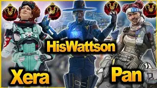 HisWattson & Xera & Pan Destroyed Predator Lobbies! - EASY RANKED ! - APEX LEGENDS SEASON 15
