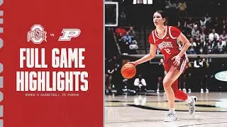 Ohio State vs. Purdue Full Game Highlights, 12.31.25