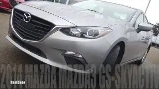 2014 Mazda MAZDA3 GS Skyactiv Red Deer